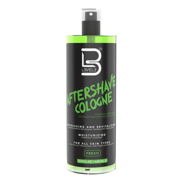 Level 3 - AfterShave Cologne - 400ml (Aqua, Fresh, Rose, Vibrant, Midnight)