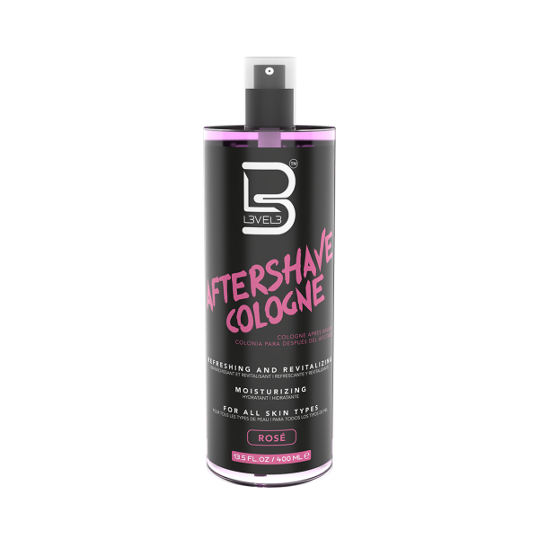 Level 3 - AfterShave Cologne - 400ml (Aqua, Fresh, Rose, Vibrant, Midnight)