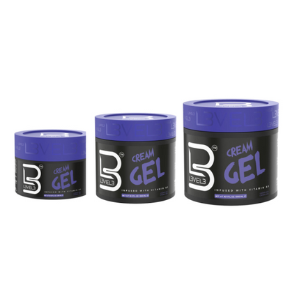 Level 3 - Hair Gel Cream (250, 500, 1000 mL)
