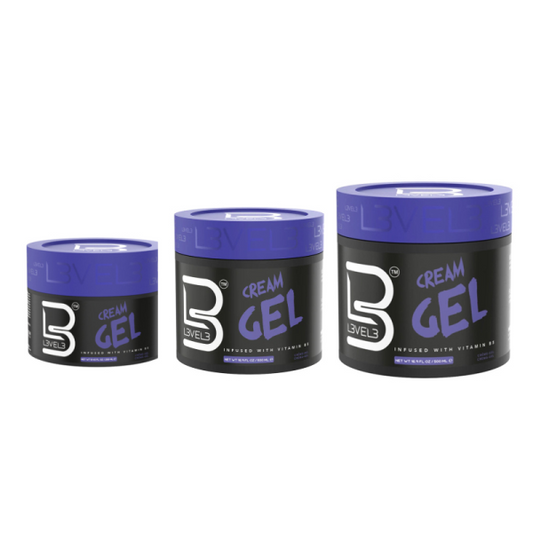 Level 3 - Hair Gel Cream (250, 500, 1000 mL)