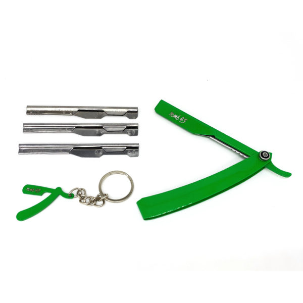 Tomb45 - Triple Cartridge Razor (Blue, Black, Green, Red)