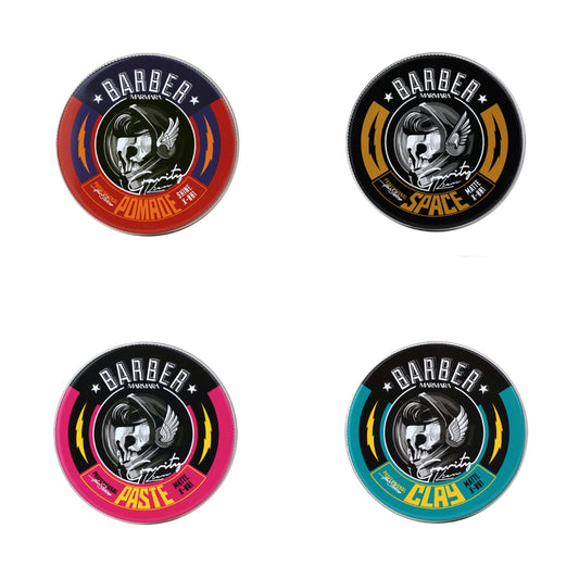 Marmara Barber Wax - 100 ml, Arcilla Mate - Fijación Fuerte
