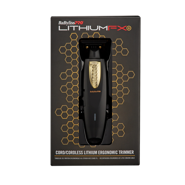 BabylissPRO - LithiumFX Cord / Cordless Ergonomic Trimmer - Gold