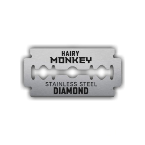 Hairy Monkey - Diamond Stainless Steel Blades (100 Blades)