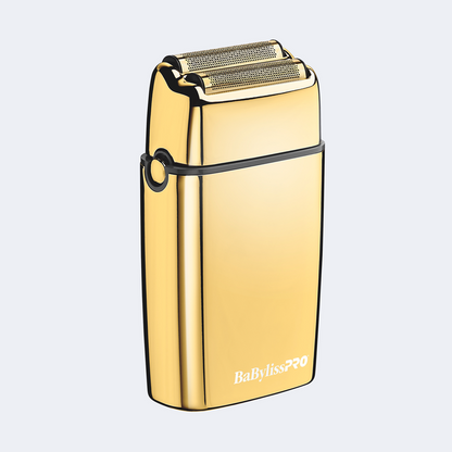 BabylissPRO - Foil FX02 - Cordless Metal Double Foil Shaver (Gold)