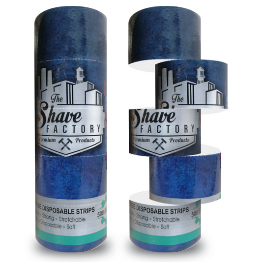 The Shave Factory - Neck Strip (100 Strips/5 Roll Pack)