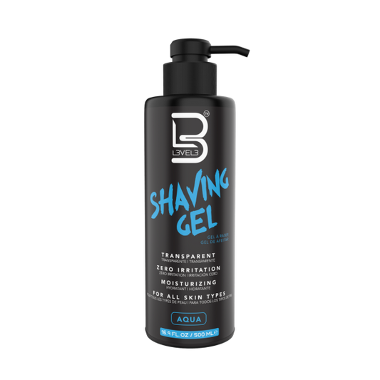 L3VEL3
 -
 Gel de afeitar transparente
